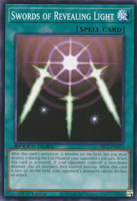 Swords of Revealing Light - SBC2-ENA14 - Common - 1st Edition