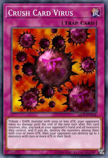 Crush Card Virus - DPKB-EN039 - Ultimate Rare - 1st Edition