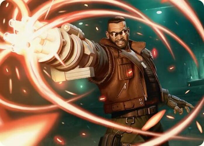 08/53 - Barret Wallace Art Card [FINAL FANTASY: Art Series] [Non-Stamped]