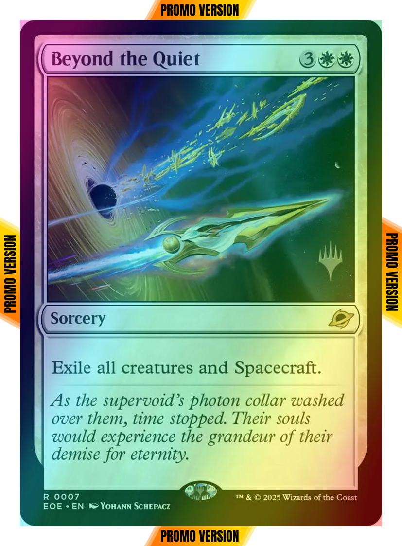 Beyond the Quiet [7p] [Promo Pack] [Edge of Eternities: Promos] [Foil]