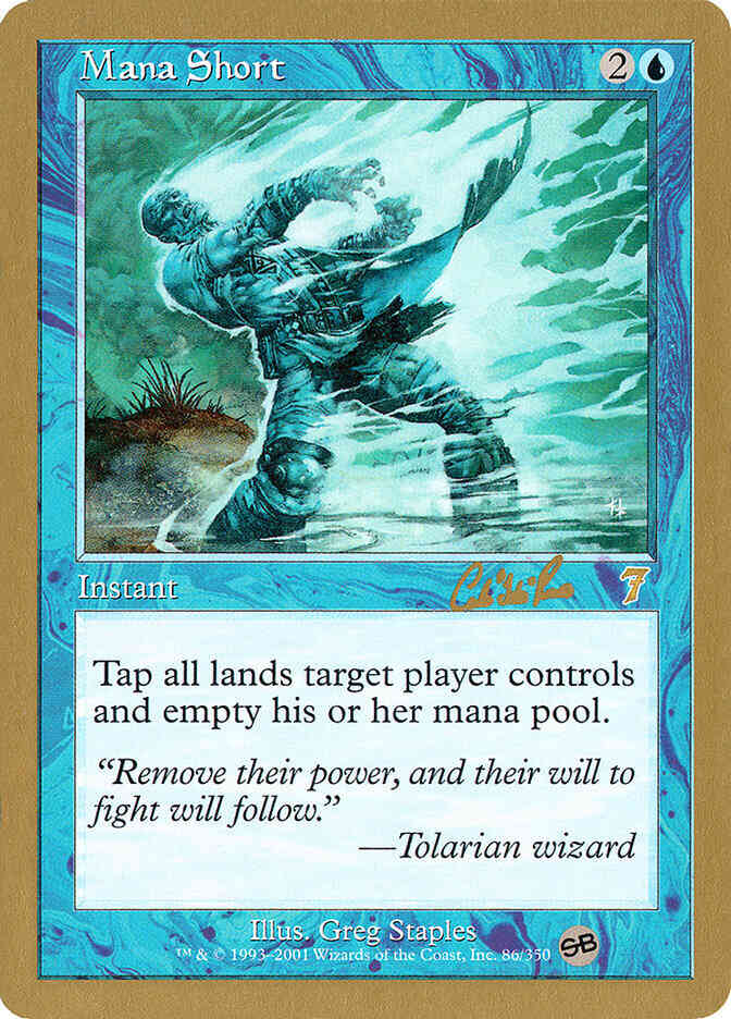 Mana Short [cr86sb] [World Championship Decks 2002] [Non-Foil]