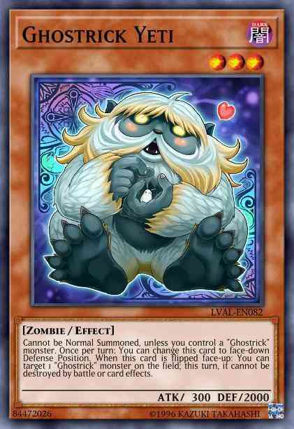 Ghostrick Yeti - MP14-EN239 - Common - 1st Edition
