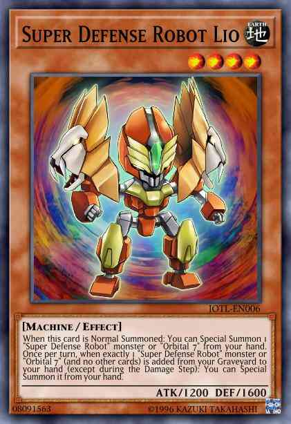 Super Defense Robot Lio - JOTL-EN006 - Common - Unlimited