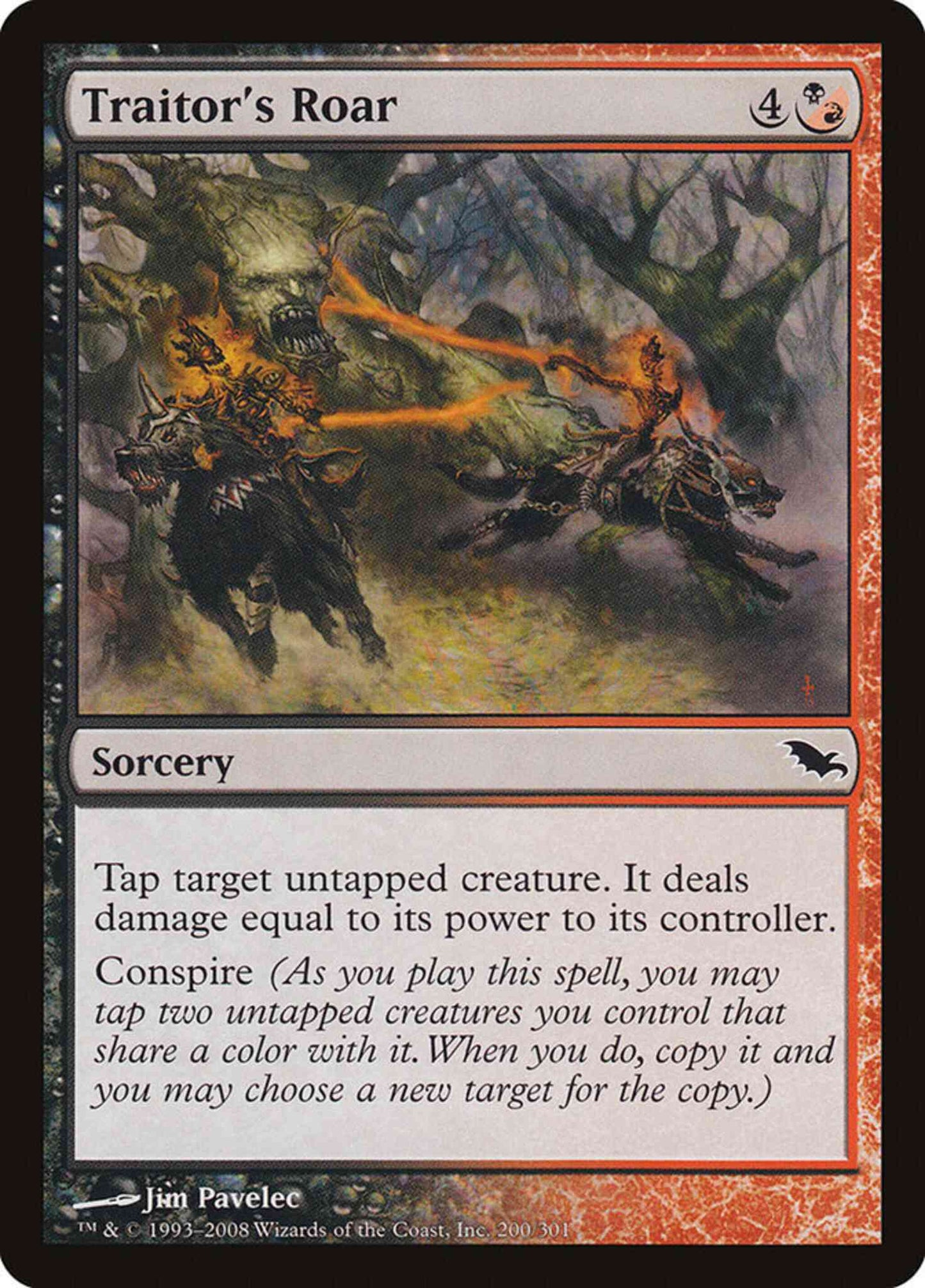 Traitor's Roar [200] [Shadowmoor] [Non-Foil]