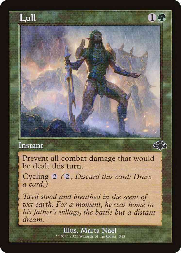 Lull [345] [Retro Frame] [Dominaria Remastered] [Non-Foil]
