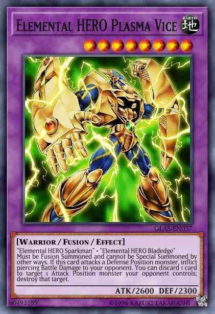 Elemental HERO Plasma Vice - LCGX-EN066 - Common - Unlimited