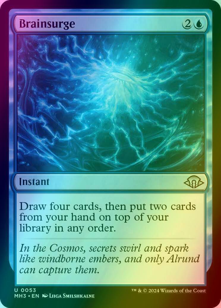 Brainsurge [53] [Modern Horizons 3] [Foil]