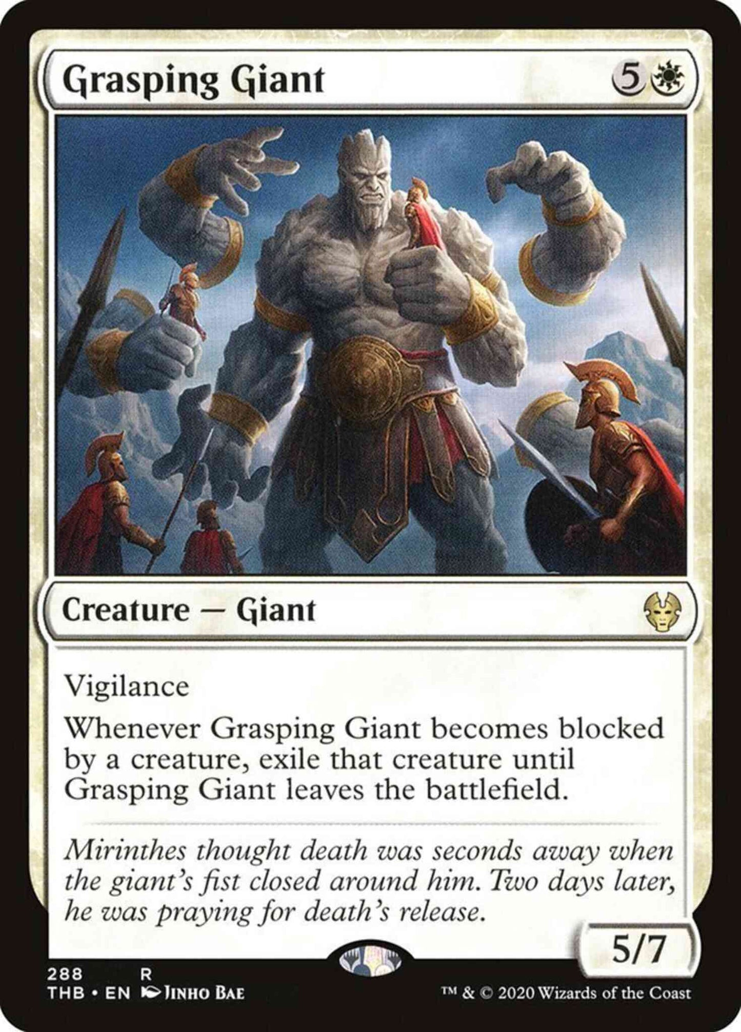 Grasping Giant [288] [Theme Booster Exclusive] [Theros Beyond Death] [Non-Foil]