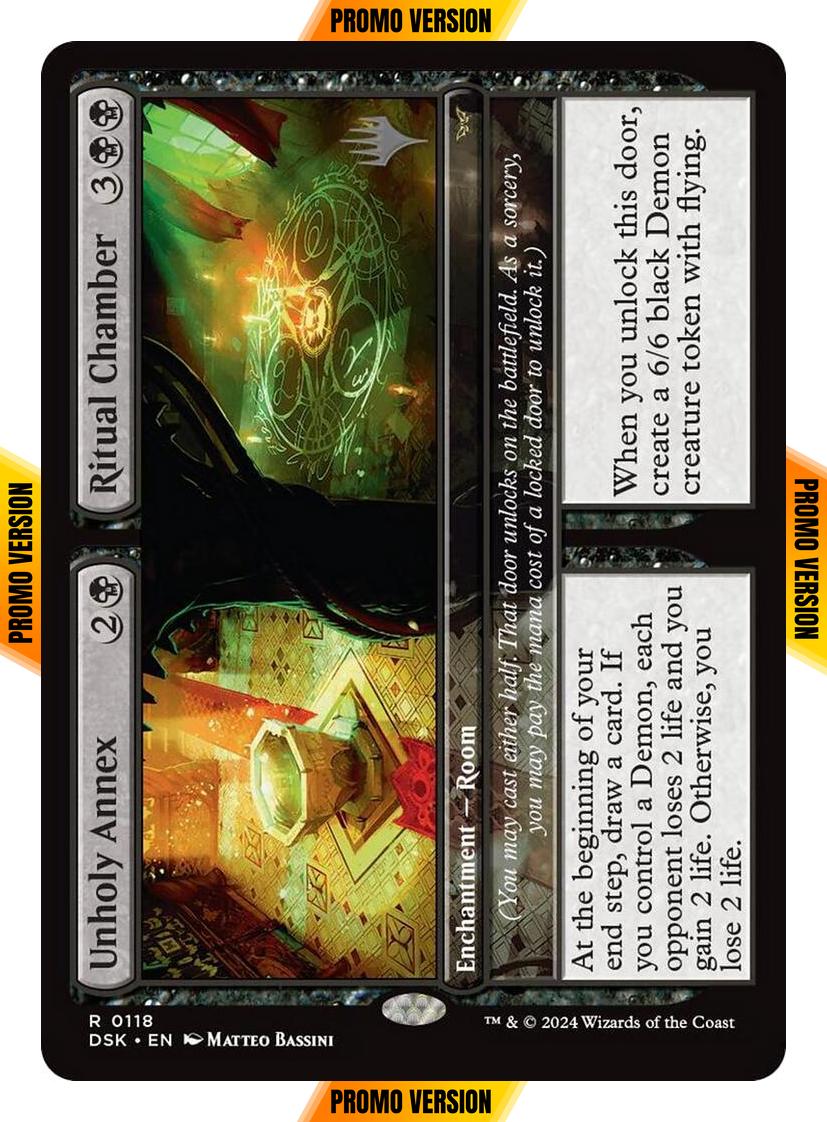 Unholy Annex // Ritual Chamber [118p] [Promo Pack] [Duskmourn: House of Horror: Promos] [Non-Foil]