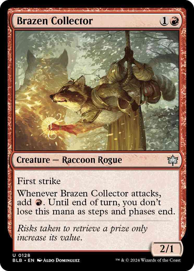 Brazen Collector [128] [Bloomburrow] [Non-Foil]
