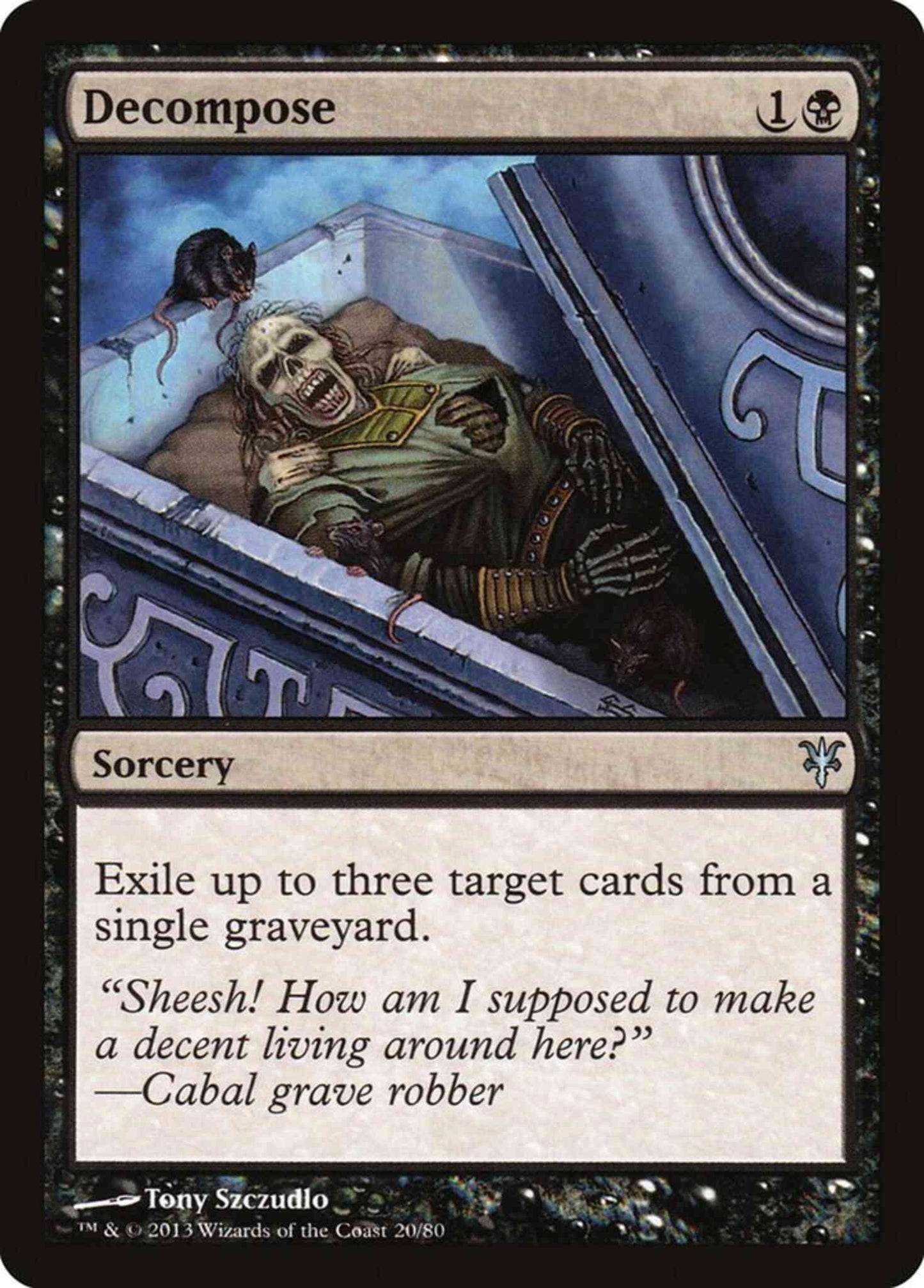 Decompose [20] [Duel Decks Sorin vs Tibalt] [Non-Foil]