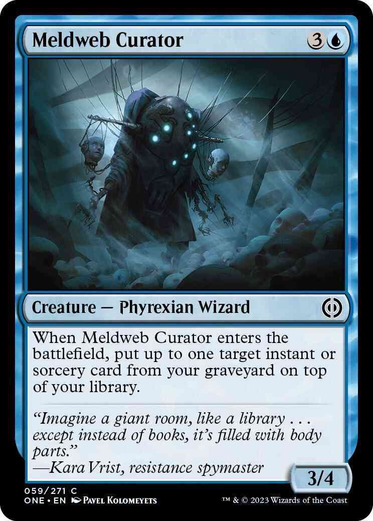 Meldweb Curator [59] [Phyrexia: All Will Be One] [Non-Foil]