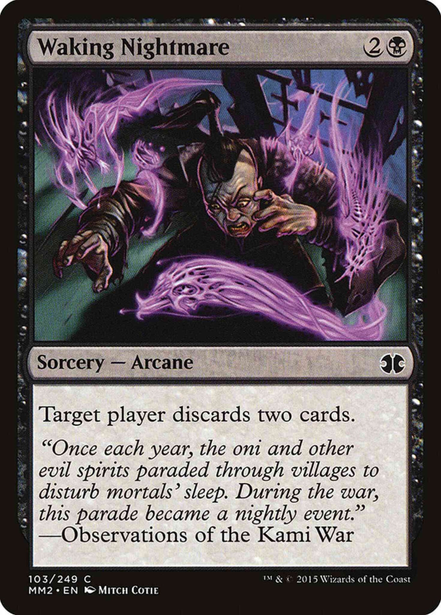 Waking Nightmare [103] [Modern Masters 2015] [Non-Foil]