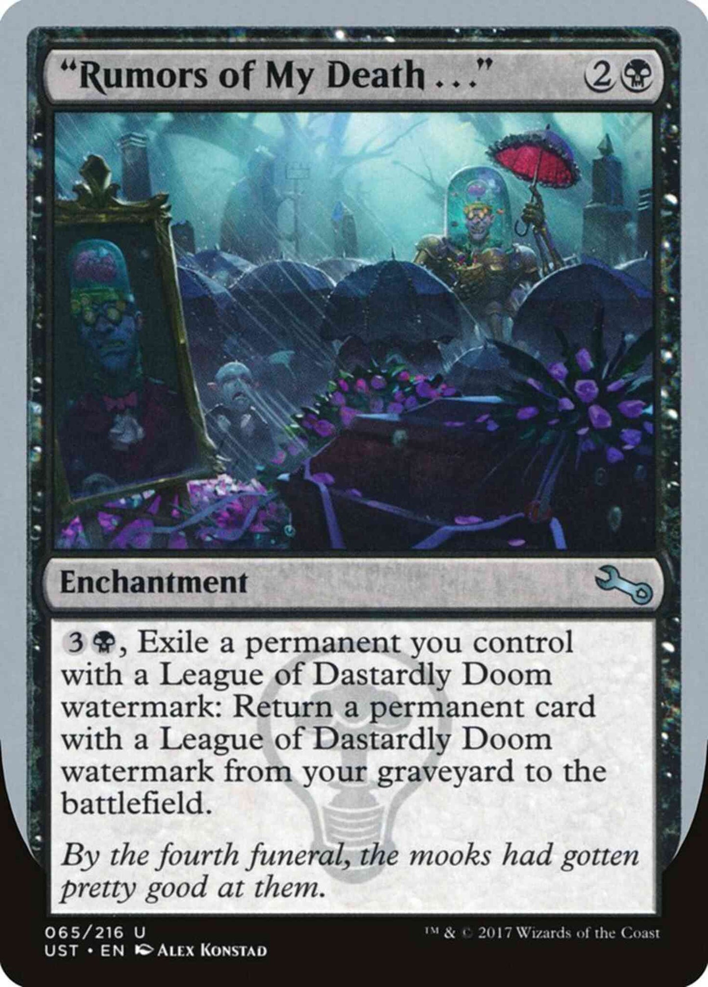 "Rumors of My Death . . ." [65] [Unstable] [Non-Foil]