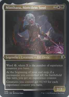 Minthara, Merciless Soul [543] [Commander Legends: Battle for Baldur's Gate] [Etched Foil]