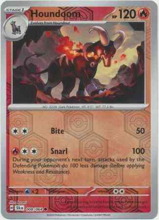 Houndoom - 008/064 - Common [sv065-008] [Reverse Holo]