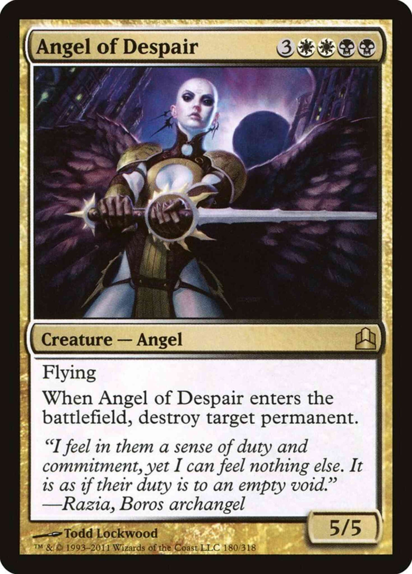 Angel of Despair [180] [Commander 2011] [Non-Foil]