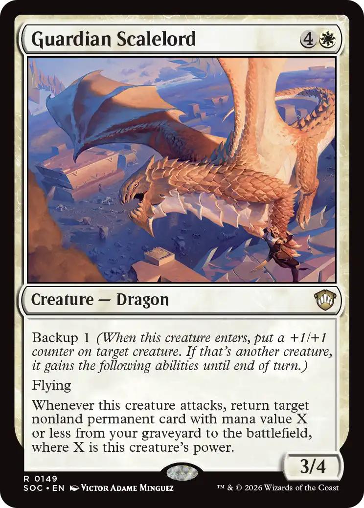 Guardian Scalelord [149] [Secrets of Strixhaven: Commander] [Non-Foil]
