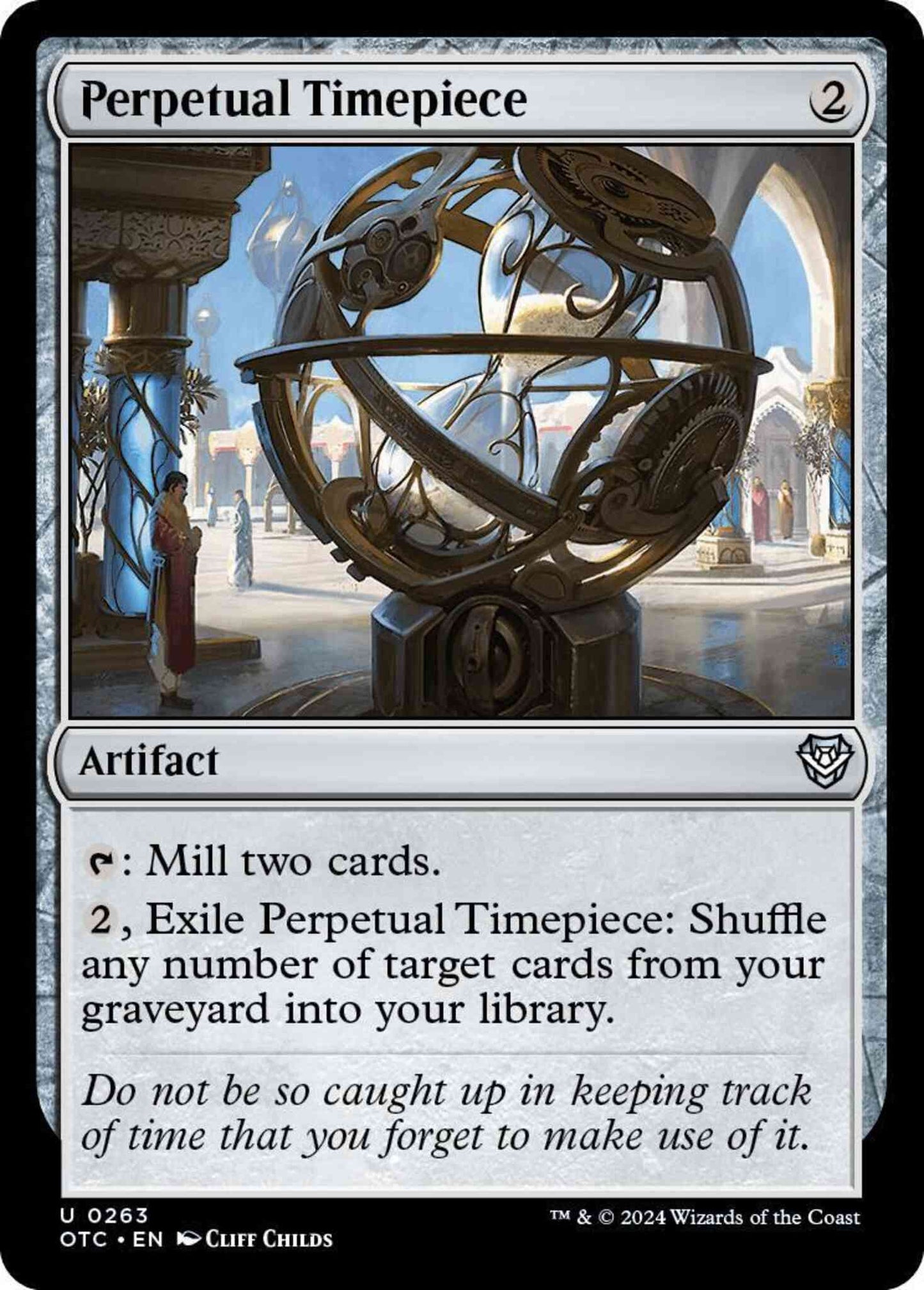 Perpetual Timepiece [263] [Outlaws of Thunder Junction: Commander] [Non-Foil]
