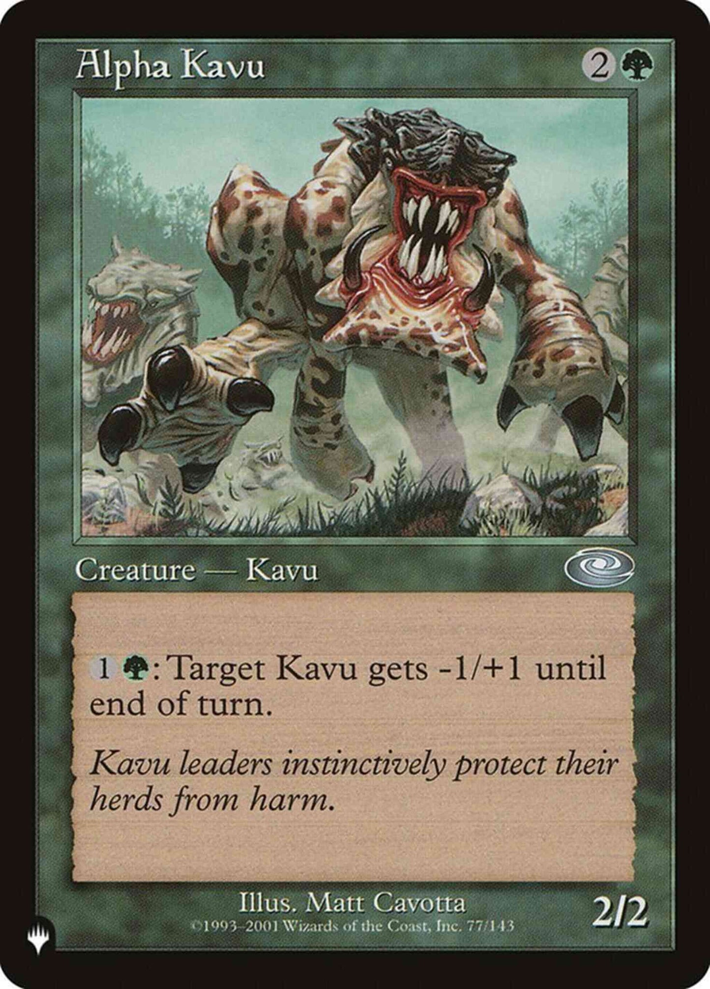Alpha Kavu [PLS-77] [The List] [Non-Foil]