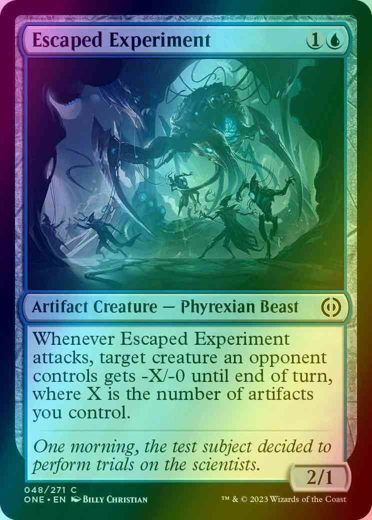 Escaped Experiment [48] [Phyrexia: All Will Be One] [Foil]