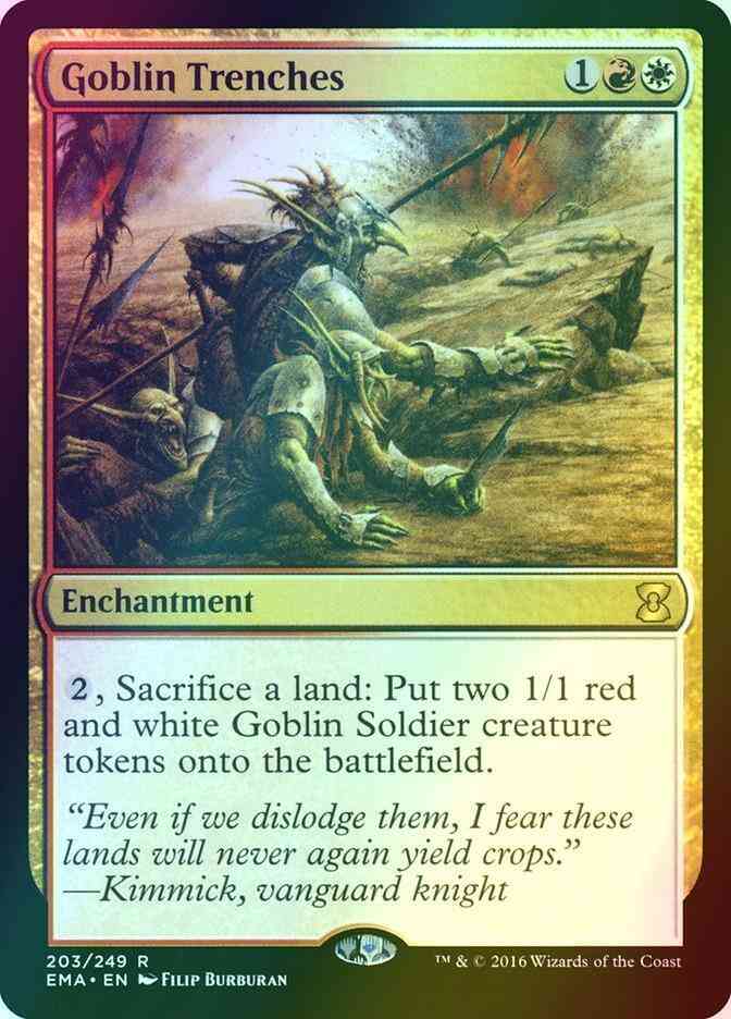 Goblin Trenches [203] [Eternal Masters] [Foil]
