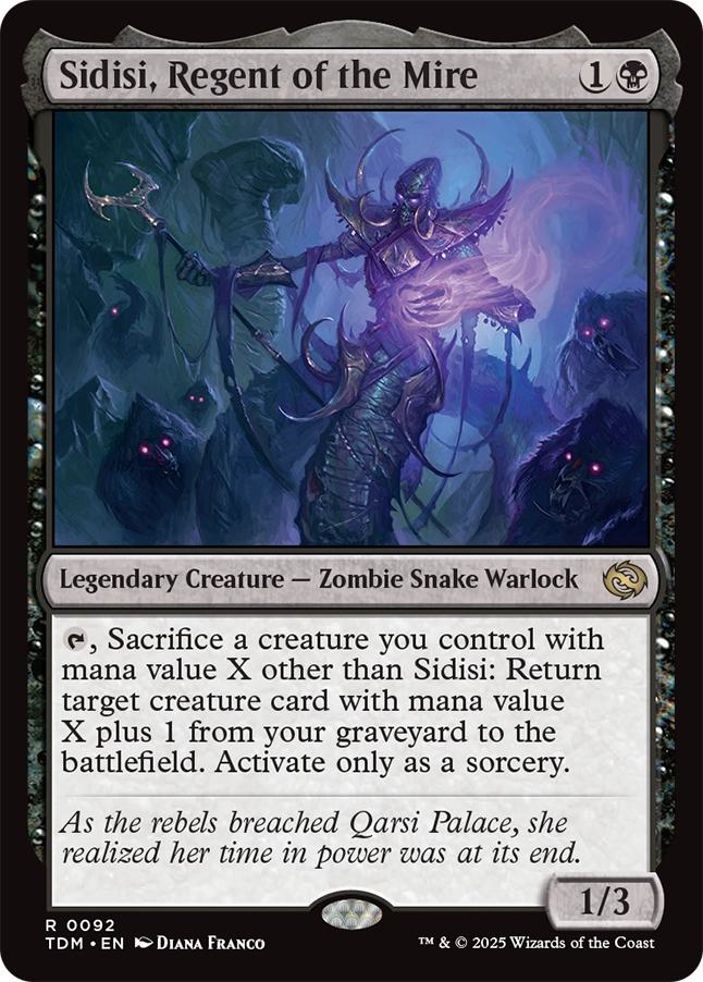 Sidisi, Regent of the Mire [92] [Tarkir: Dragonstorm] [Non-Foil]
