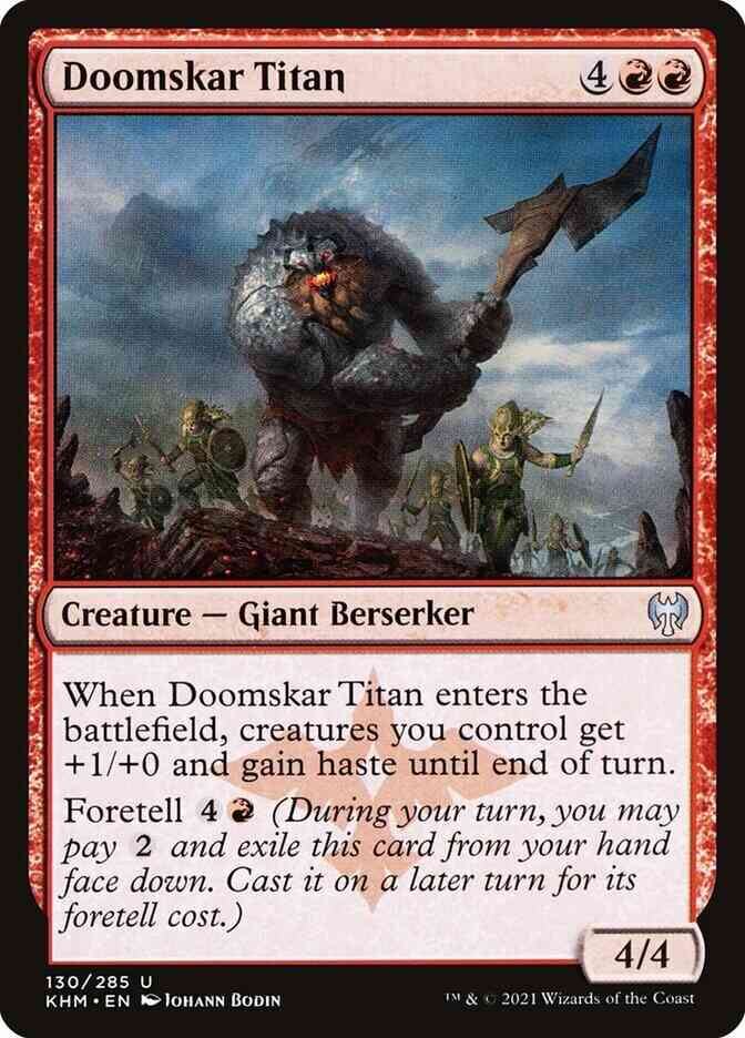 Doomskar Titan [130] [Kaldheim] [Non-Foil]