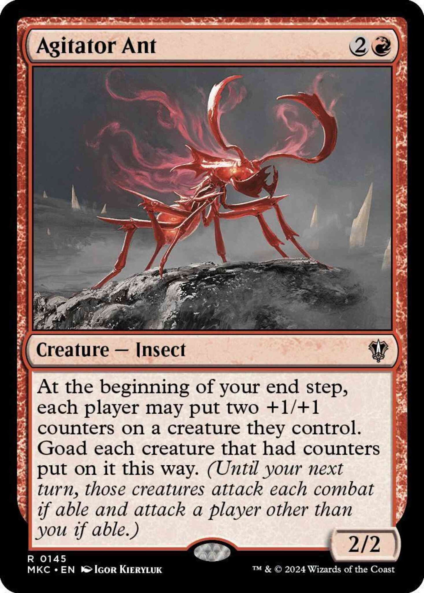 Agitator Ant [145] [Murders at Karlov Manor: Commander] [Non-Foil]