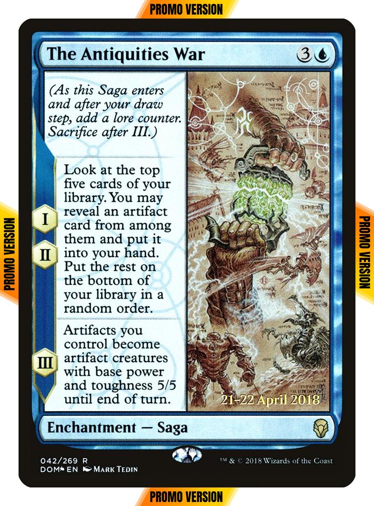 The Antiquities War [42s] [Dominaria Promos] [Foil]