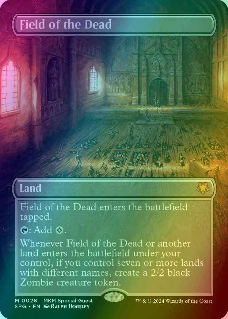 Field of the Dead [28] [Borderless] [Special Guests] [Foil]