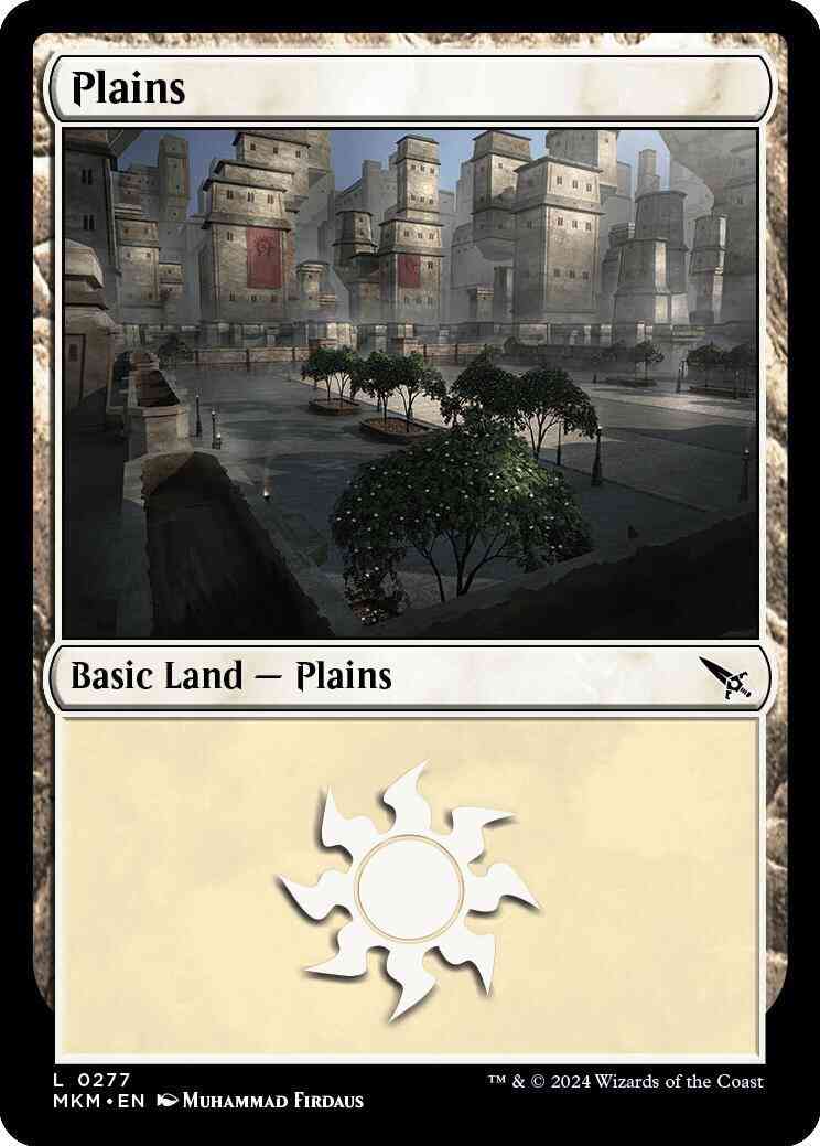 Plains [277] [Murders at Karlov Manor] [Non-Foil]
