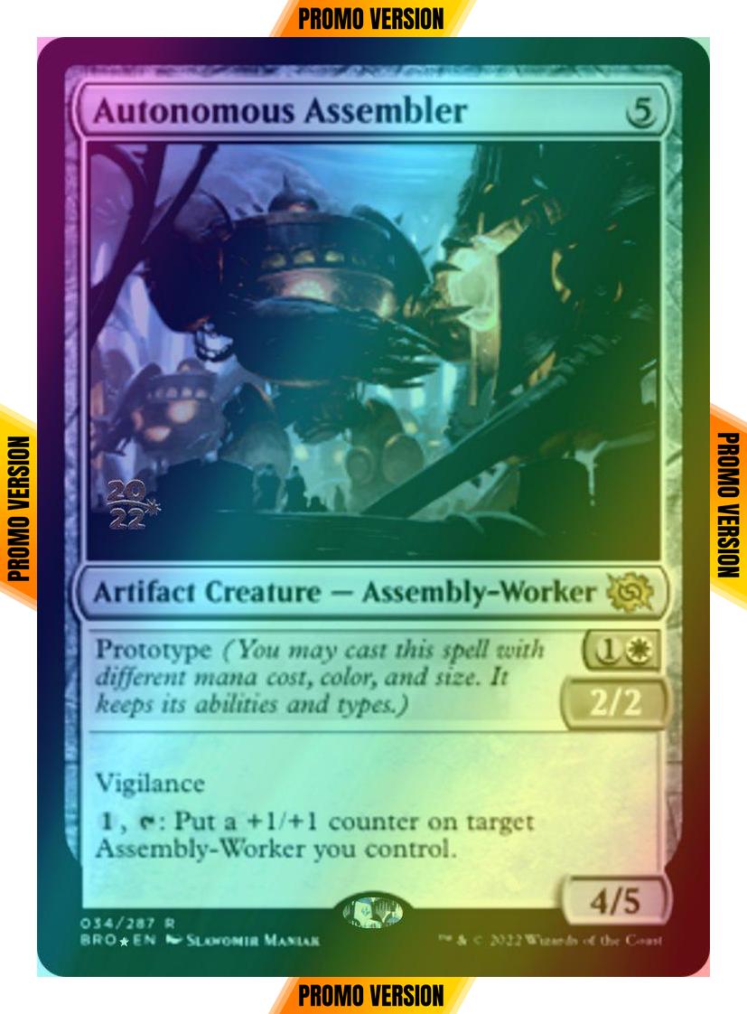 Autonomous Assembler [34s] [Prerelease] [The Brothers' War: Promos] [Foil]