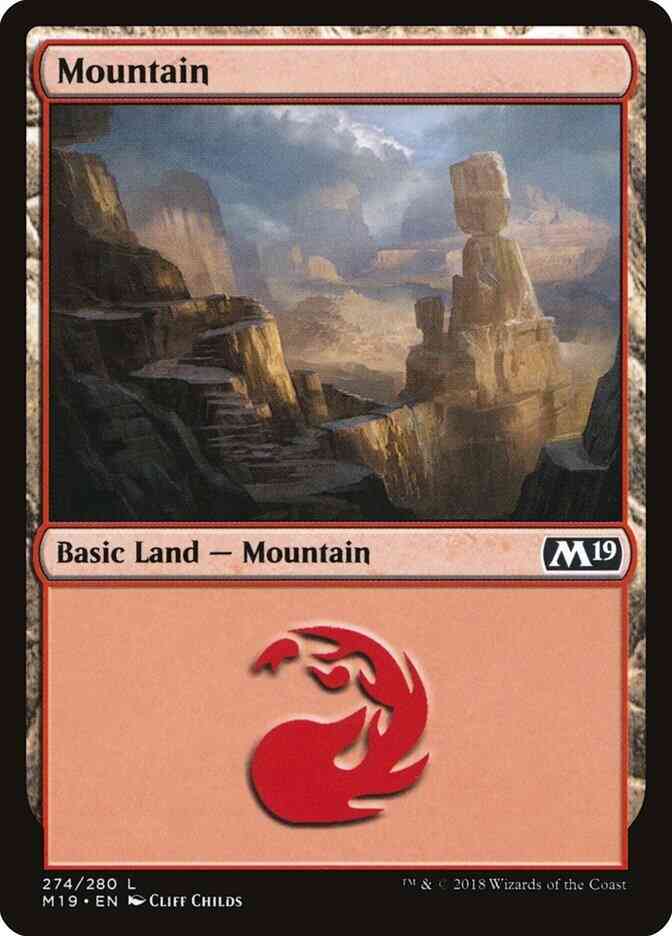 Mountain [274] [Core Set 2019] [Non-Foil]