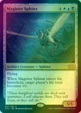 Magister Sphinx [247] [Double Masters 2022] [Foil]