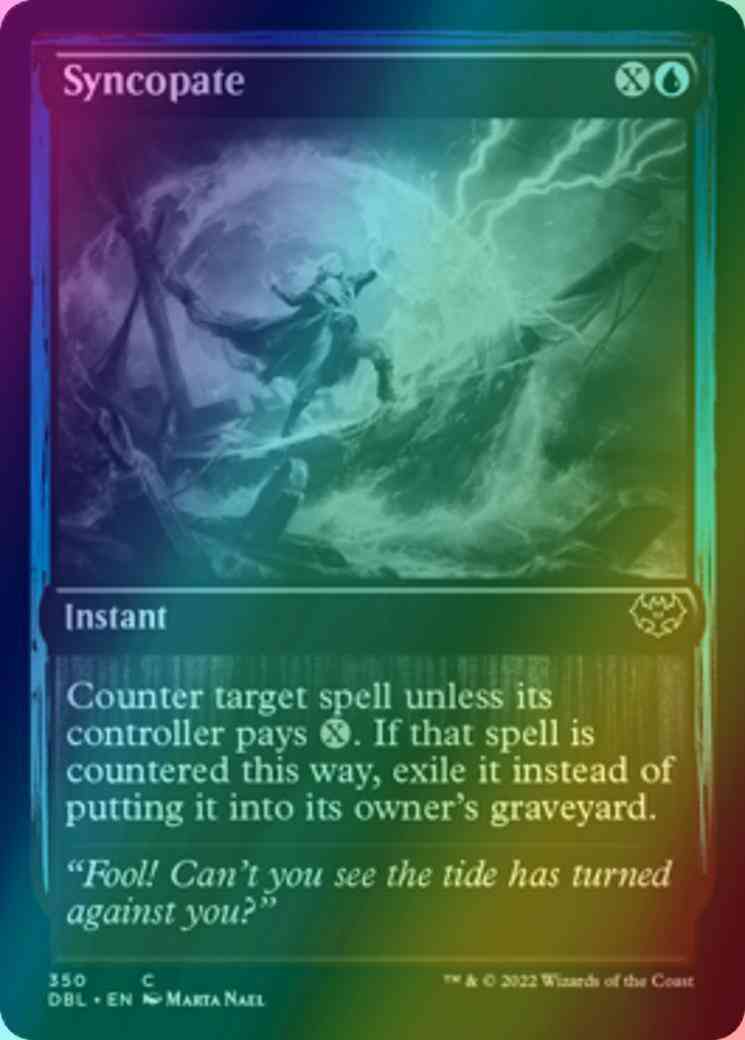 Syncopate [350] [Innistrad: Double Feature] [Foil]