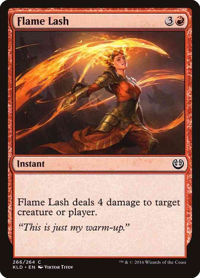 Flame Lash [266] [Planeswalker Deck Exclusive] [Kaladesh] [Non-Foil]