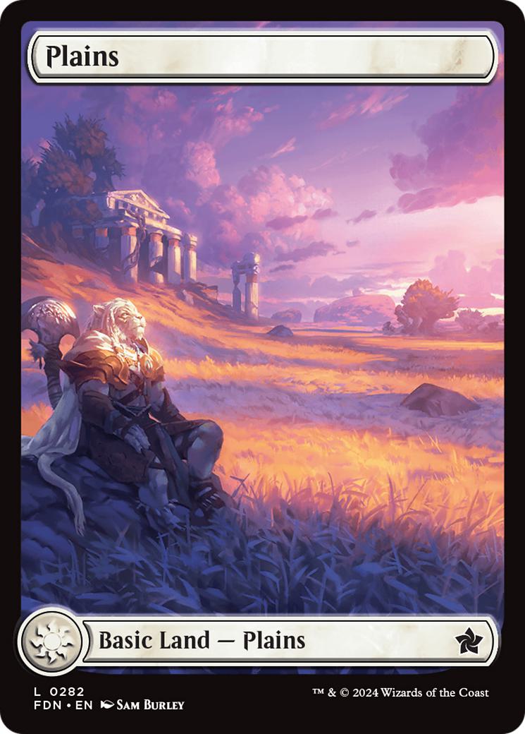 Plains [282] [Full Art] [Foundations] [Non-Foil]