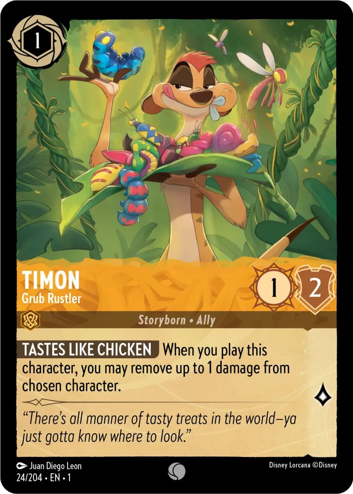Timon - Grub Rustler - 24/204 [The First Chapter] [Non-Foil]