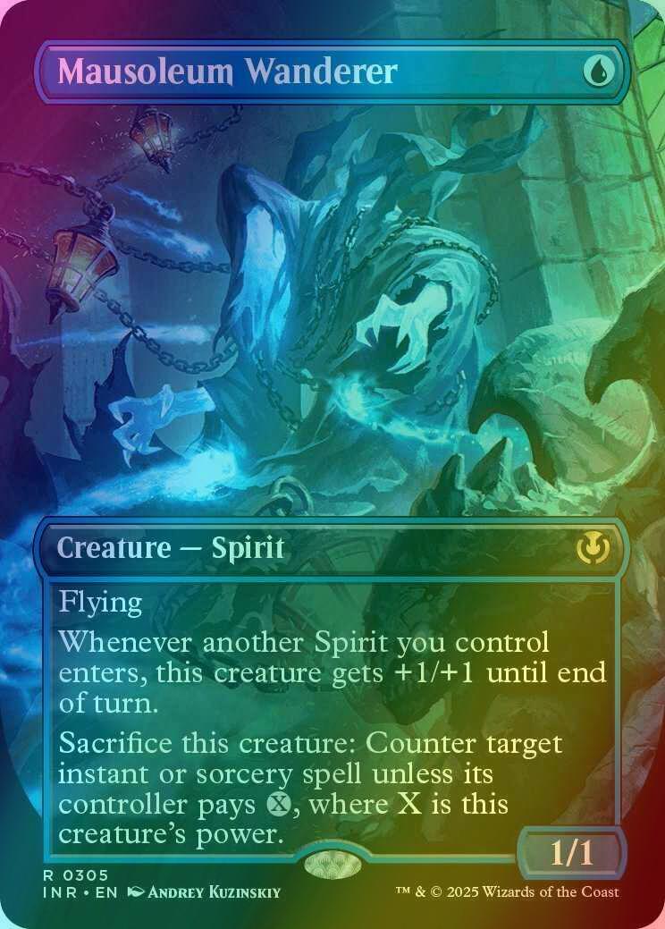 Mausoleum Wanderer [305] [Borderless] [Innistrad Remastered] [Foil]