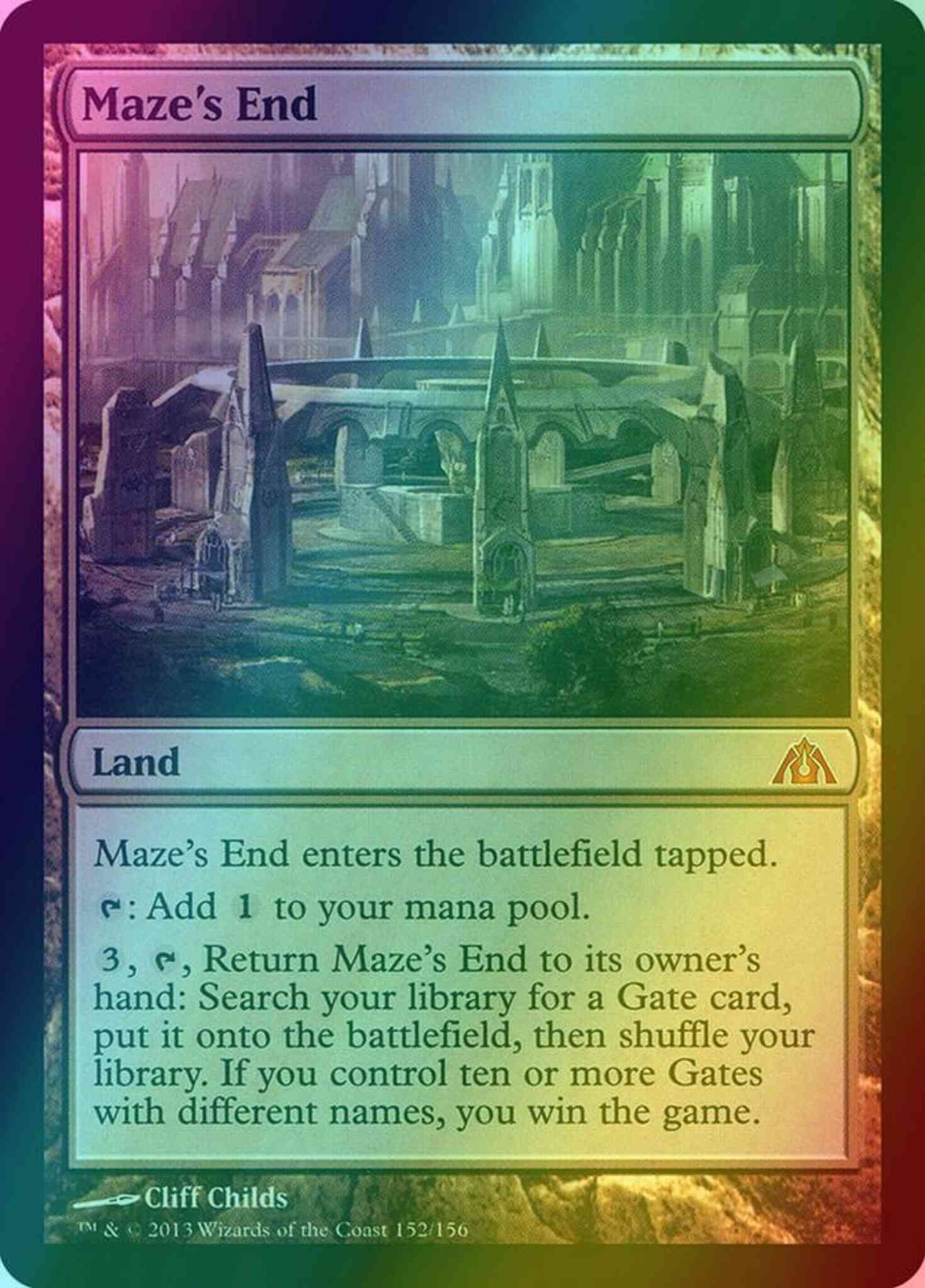 Maze's End [152] [Dragon's Maze] [Foil]