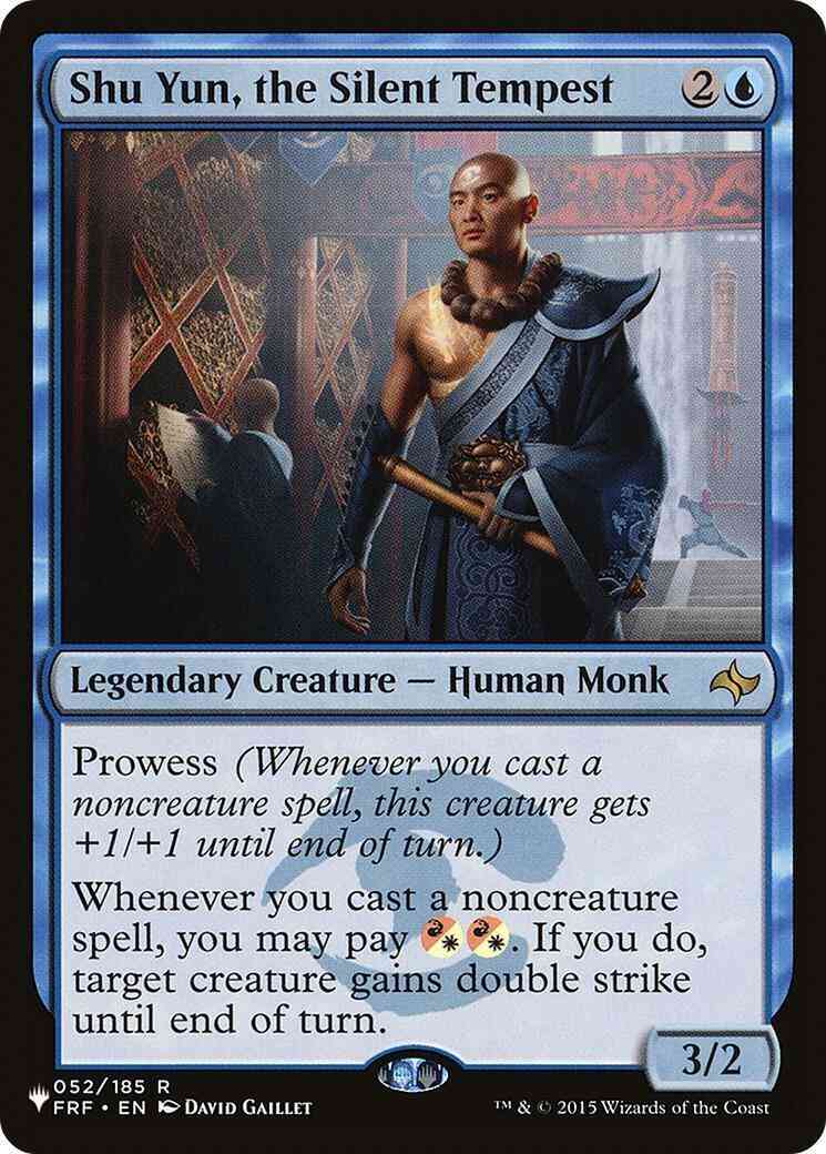 Shu Yun, the Silent Tempest [FRF-52] [The List] [Non-Foil]