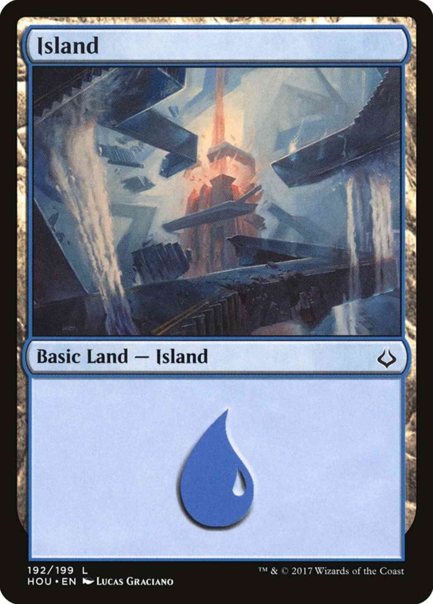 Island [192] [Hour of Devastation] [Non-Foil]