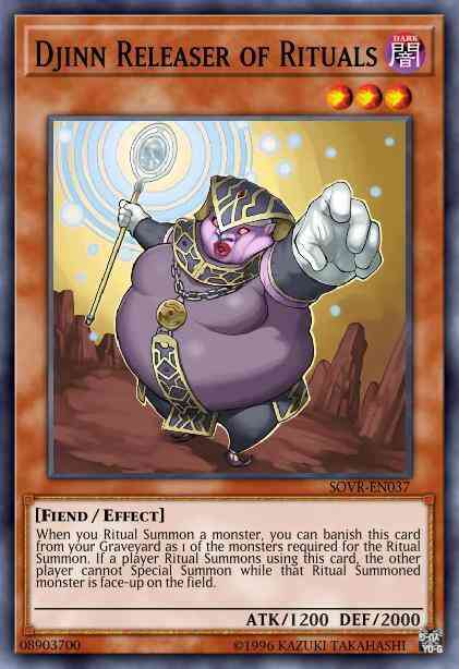 Djinn Releaser of Rituals - THSF-EN036 - Super Rare - 1st Edition
