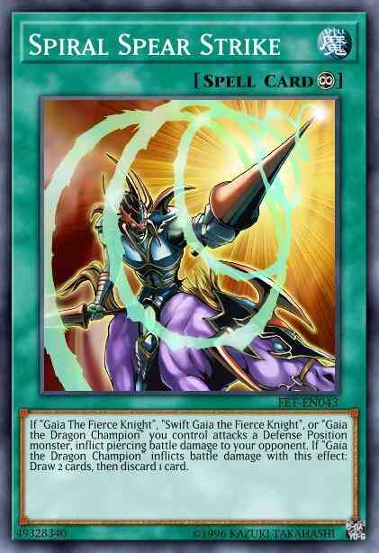 Spiral Spear Strike - FET-EN043 - Rare - 1st Edition