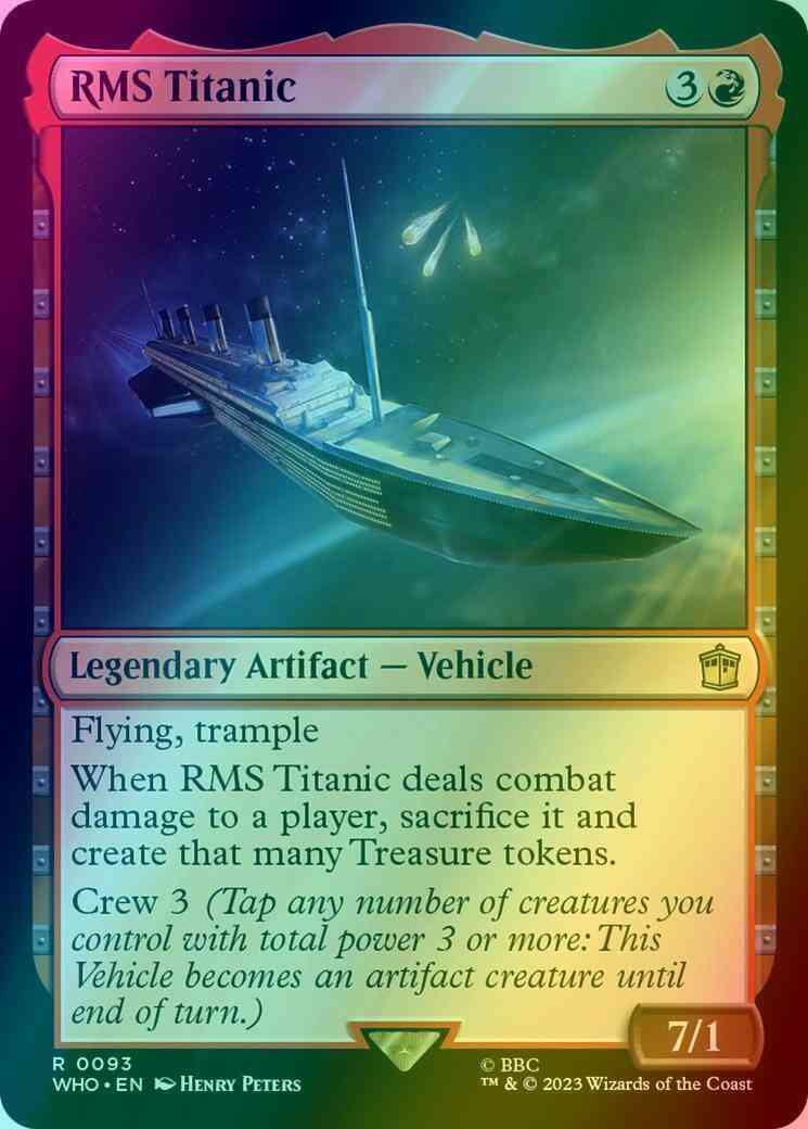 RMS Titanic [93] [Universes Beyond: Doctor Who] [Foil]