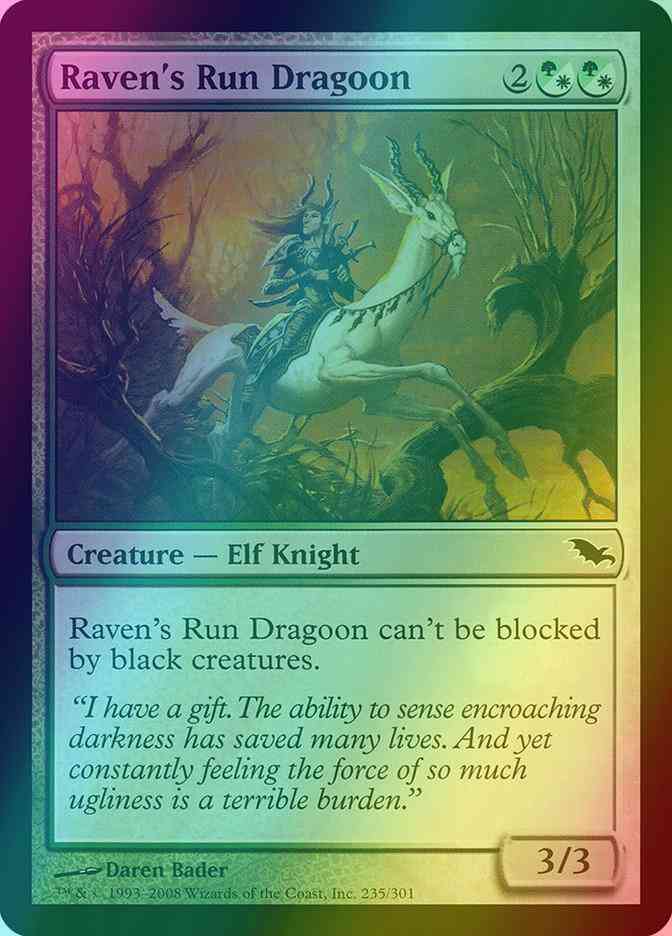 Raven's Run Dragoon [235] [Shadowmoor] [Foil]