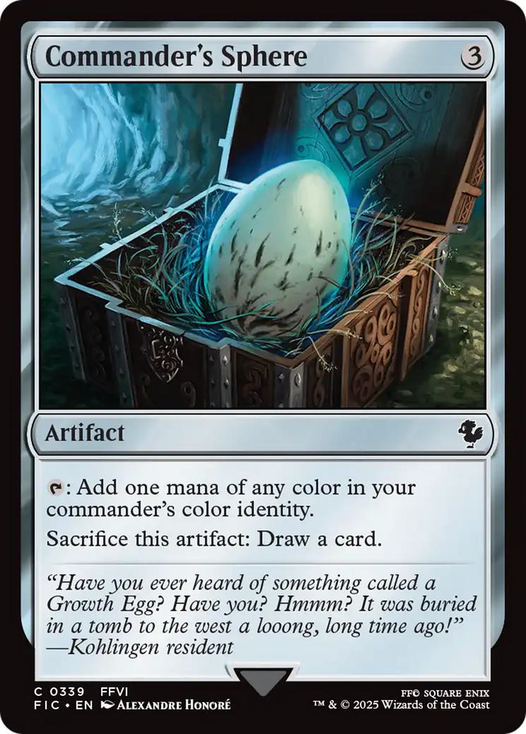 Commander's Sphere [339] [FINAL FANTASY: Commander] [Non-Foil]