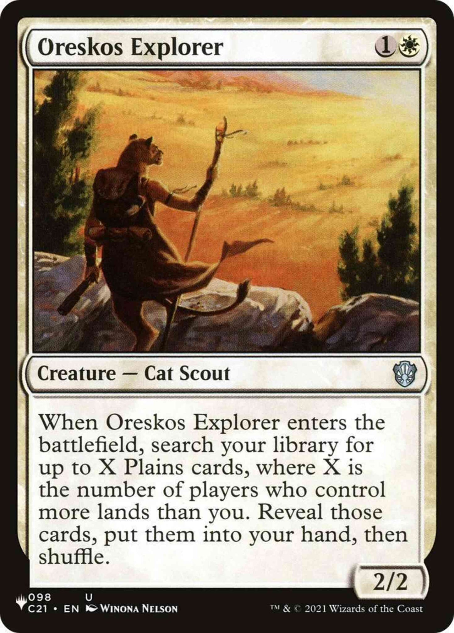 Oreskos Explorer [C21-98] [The List] [Non-Foil]