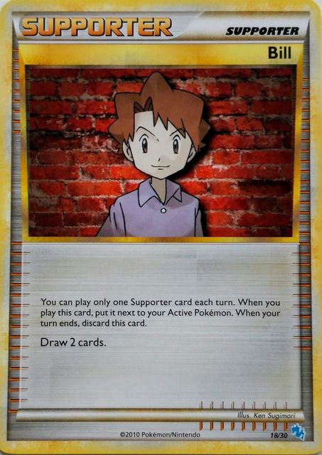 Bill - 18/30 - [XY Trainer Kit (Gyarados)] [Non-Holo]